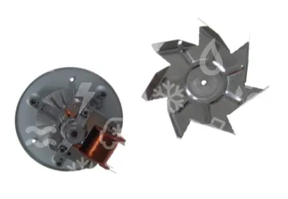 motorek teplovzdušné trouby 32 W, hřídel L = 36mm, vrtule 150 mm